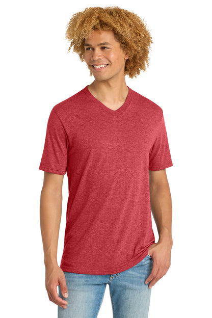 District Perfect Tri V-Neck Tee. DT1350 (Choose Your Design)