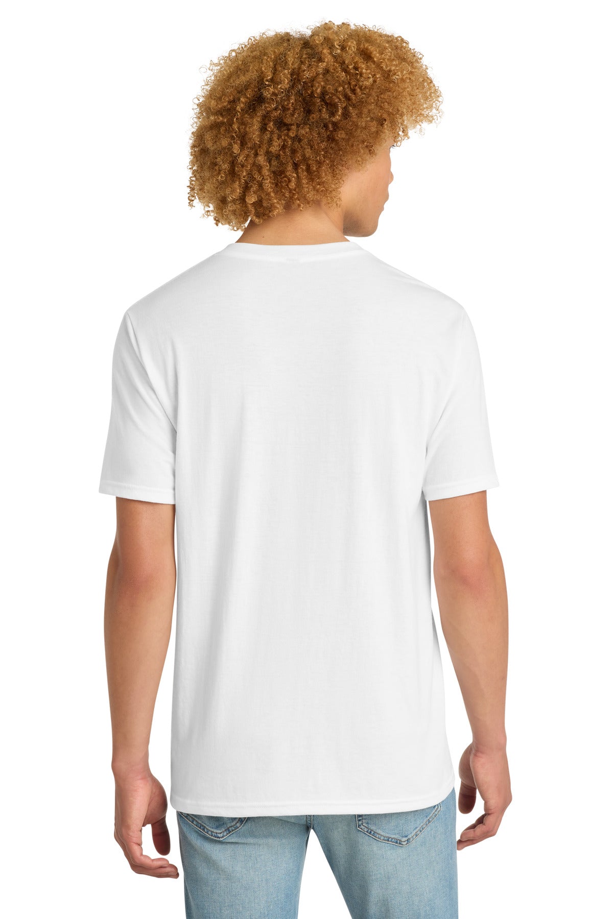 District Perfect Tri V-Neck Tee. DT1350 (Choose Your Design)