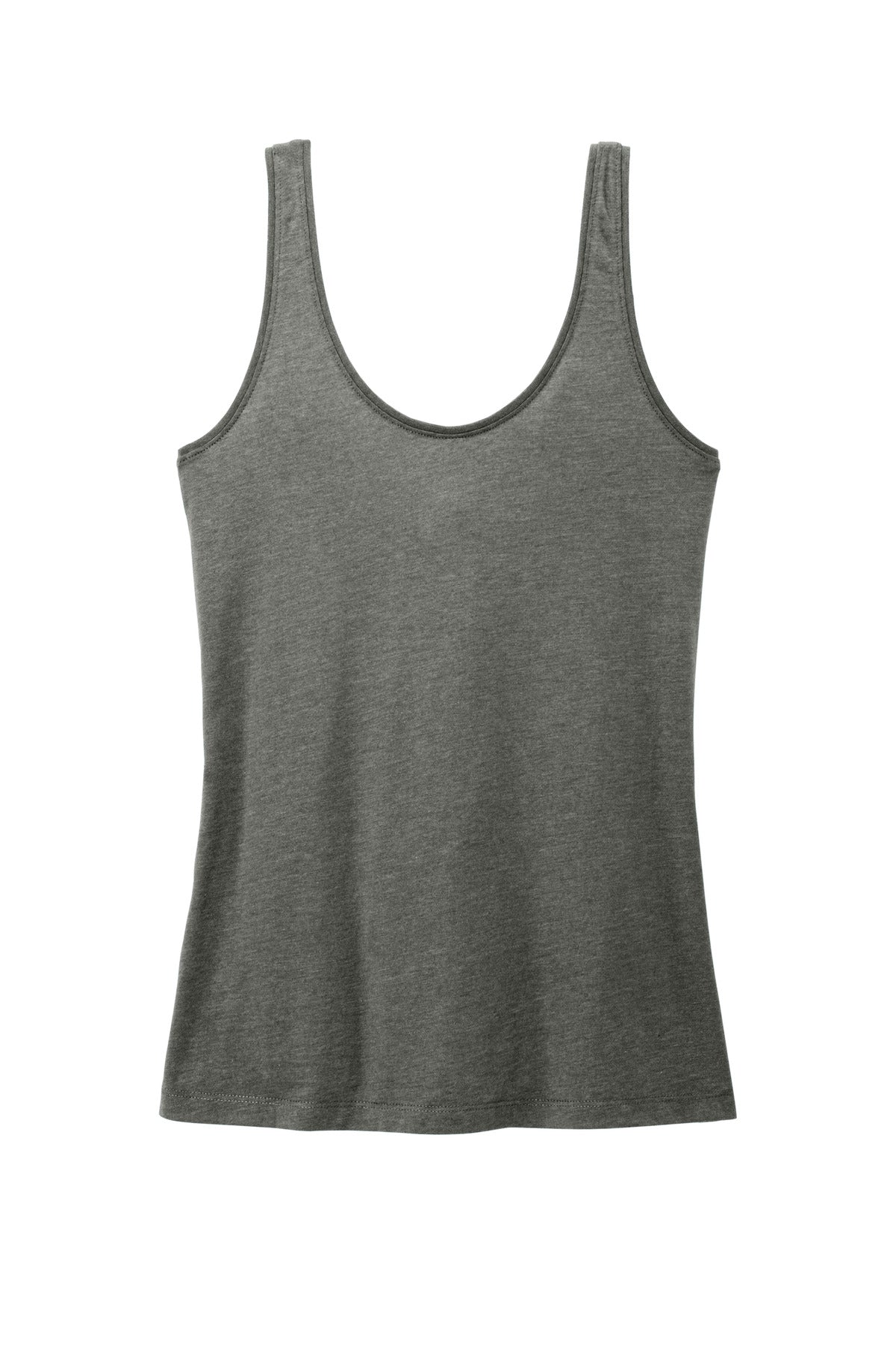 District Women's Perfect Blend CVC V-Neck Tank. DT154 (Choose Your Design)