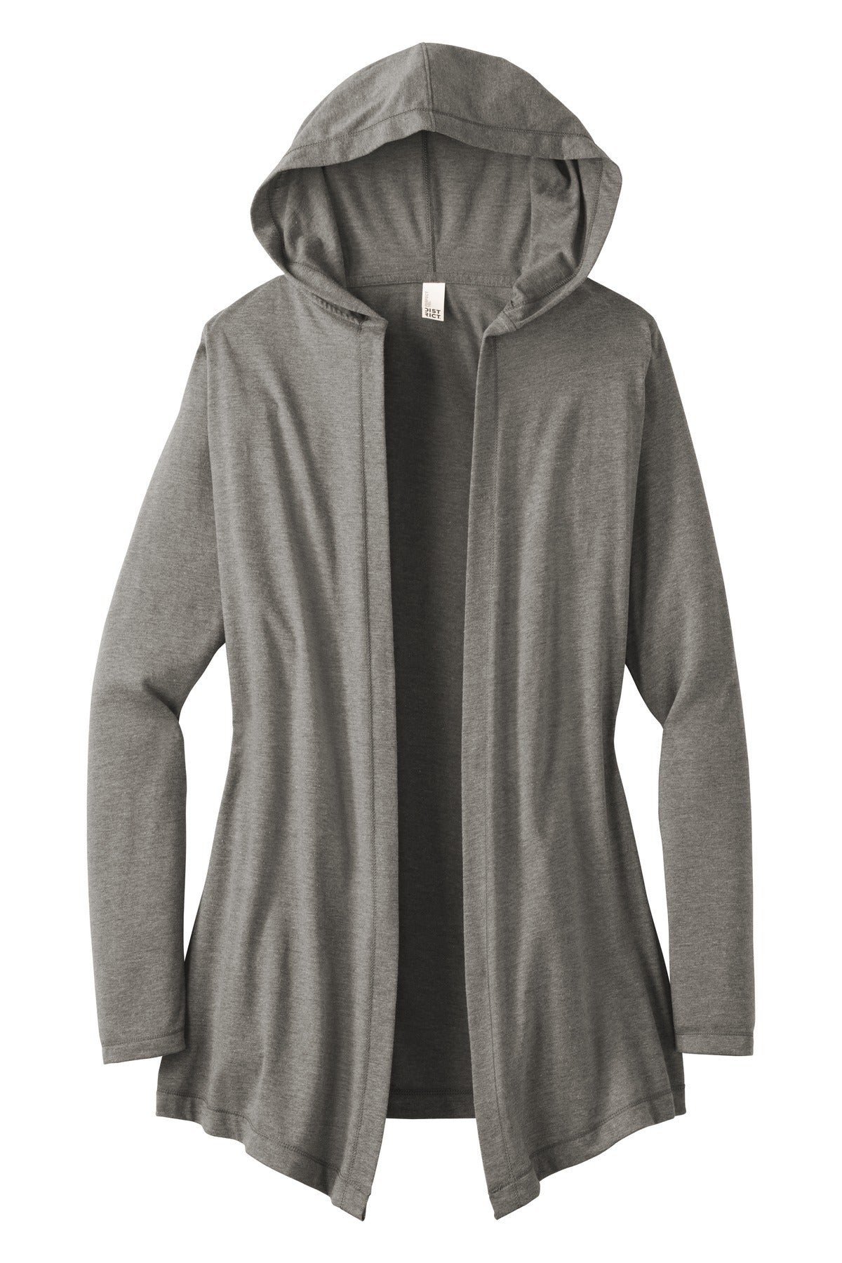 District Women's Perfect Tri Hooded Cardigan. DT156 (Choose Your Design)