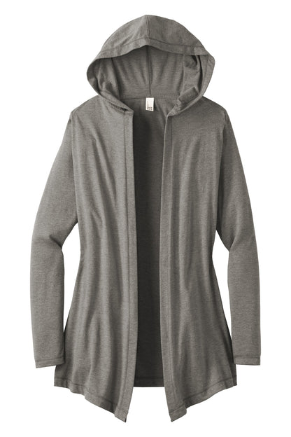 District Women's Perfect Tri Hooded Cardigan. DT156 (Choose Your Design)