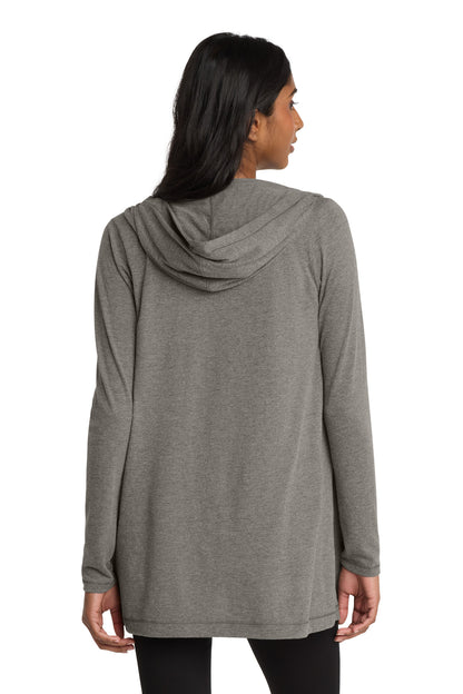 District Women's Perfect Tri Hooded Cardigan. DT156 (Choose Your Design)