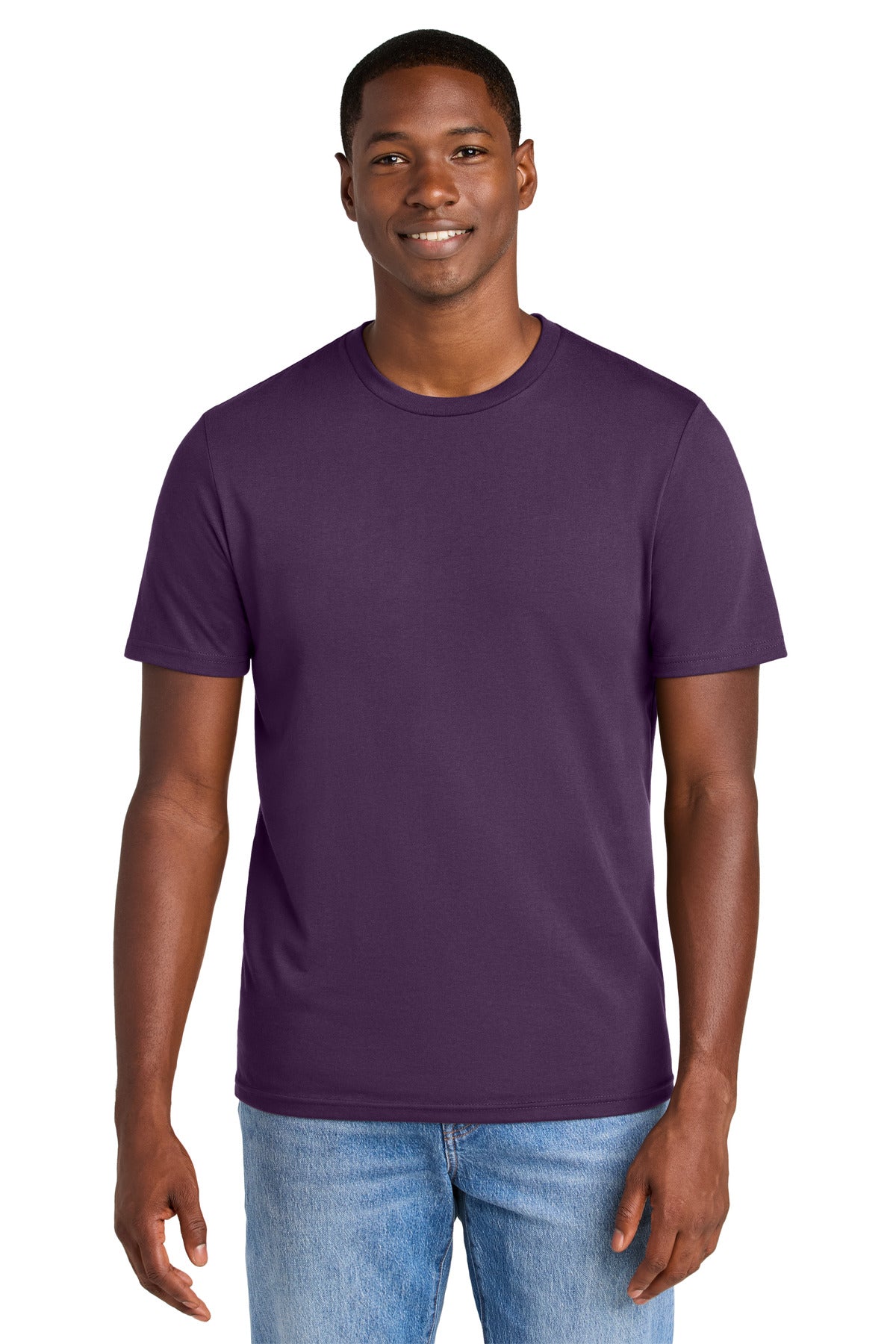 District Perfect Weight CVC Tee. DT184 (Choose Your Design)