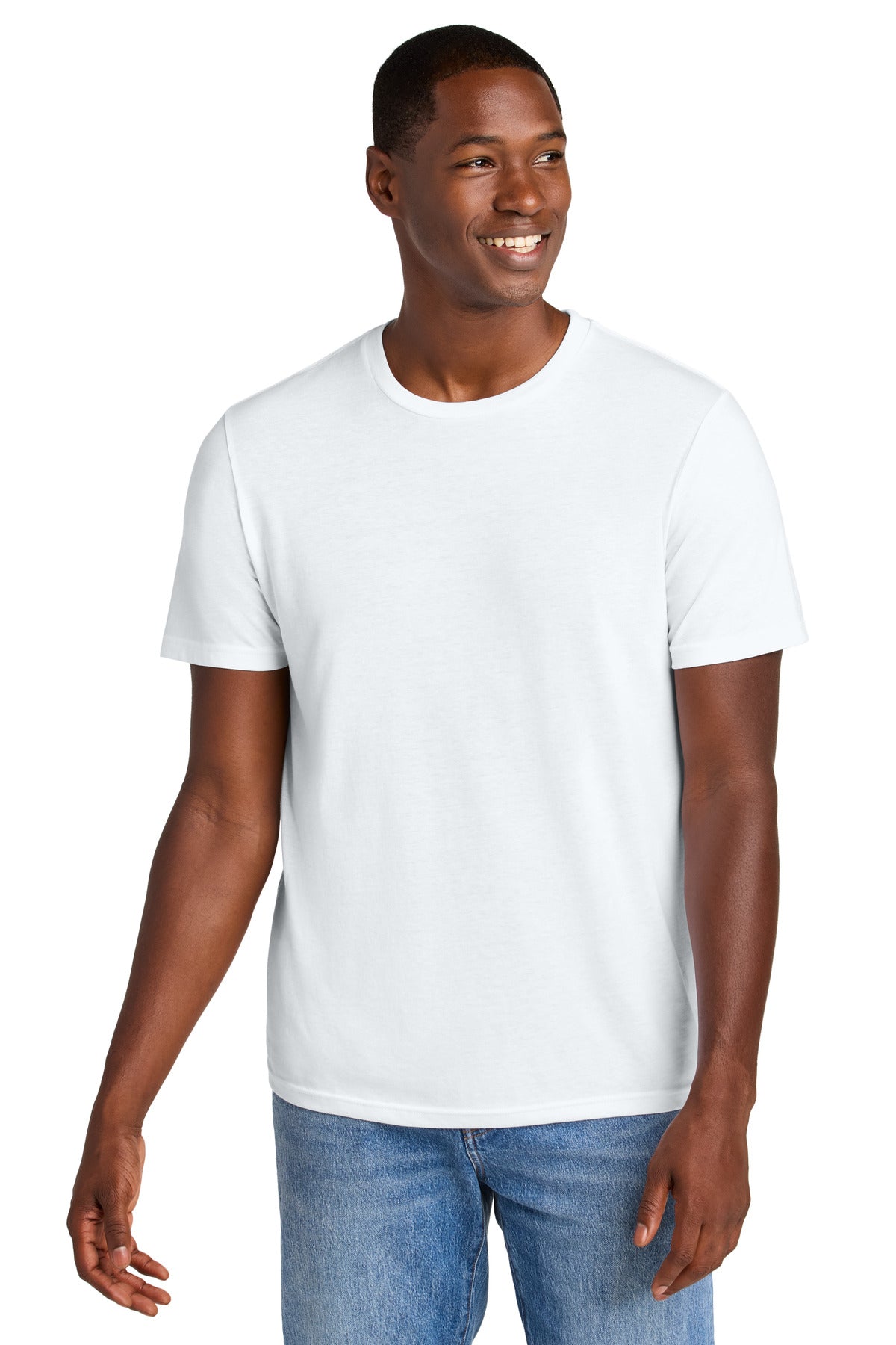 District Perfect Weight CVC Tee. DT184 (Choose Your Design)