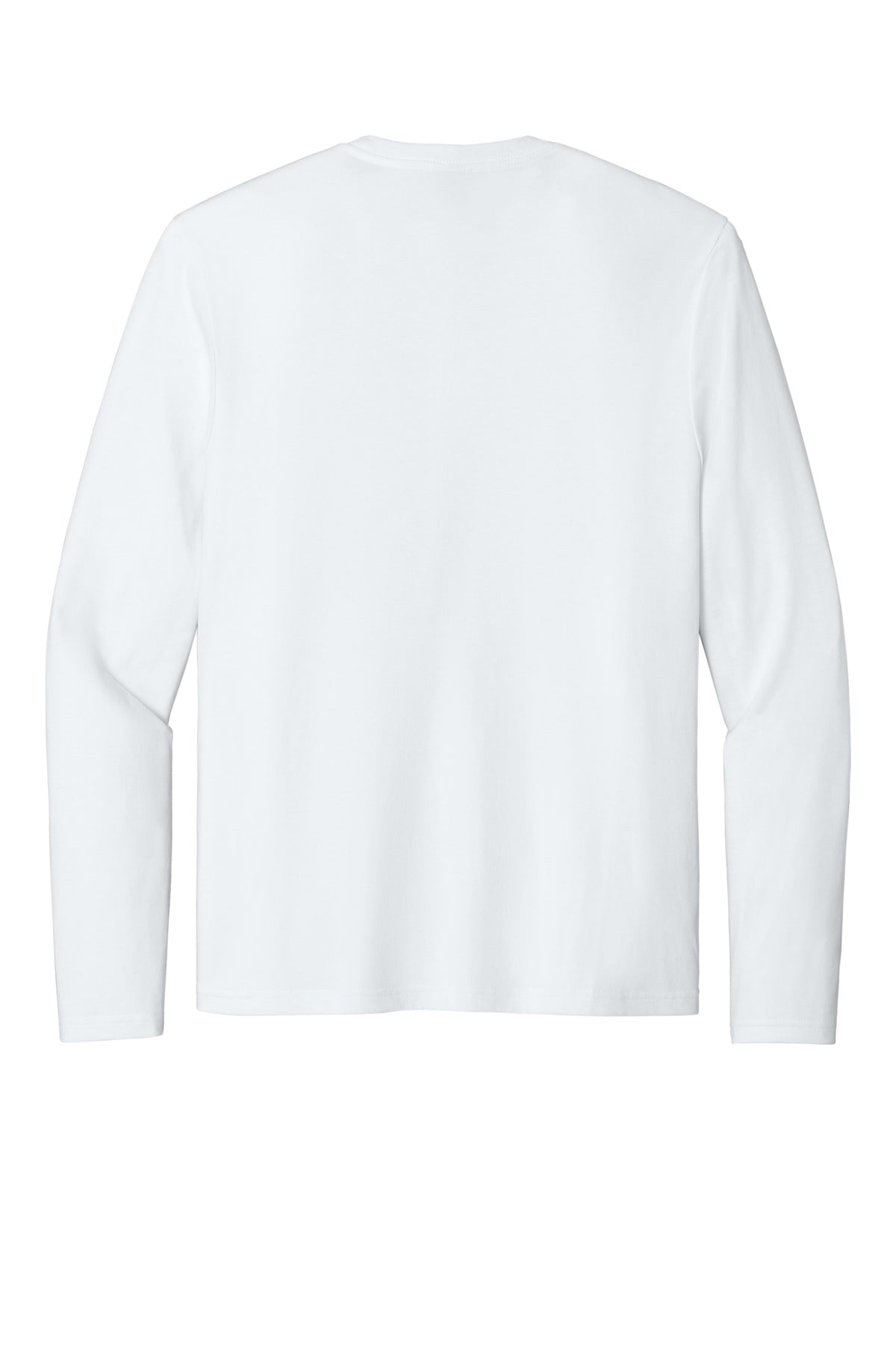 District Perfect Weight CVC Long Sleeve Tee. DT185 (Choose Your Design)
