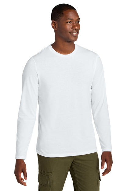 District Perfect Weight CVC Long Sleeve Tee. DT185 (Choose Your Design)