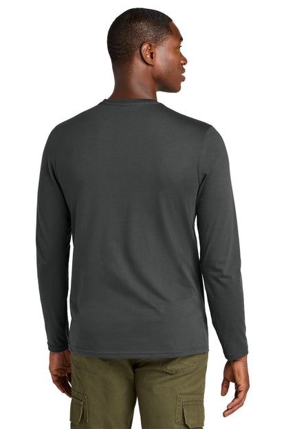 District Perfect Weight CVC Long Sleeve Tee. DT185 (Choose Your Design)