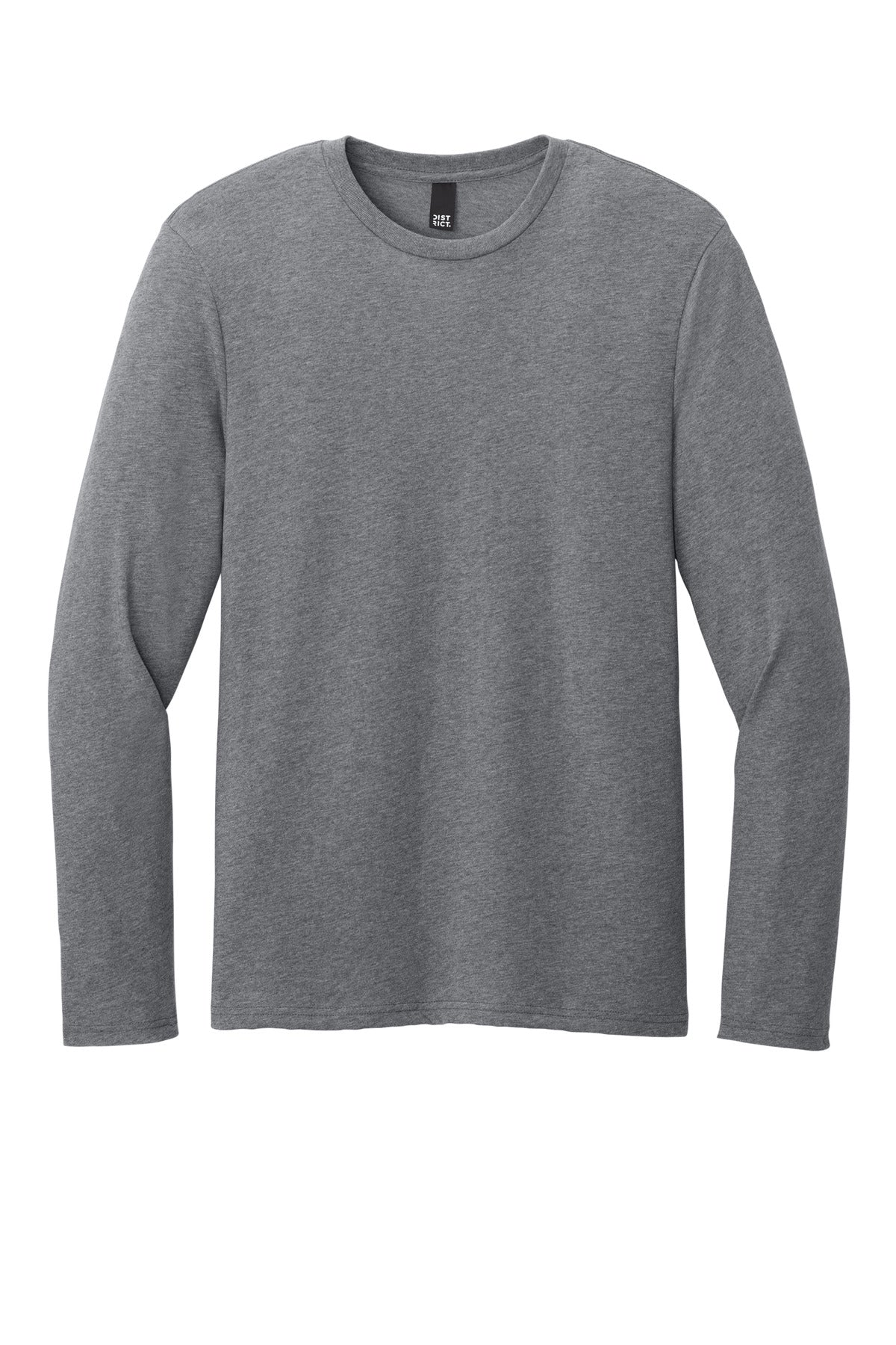 District Perfect Weight CVC Long Sleeve Tee. DT185 (Choose Your Design)