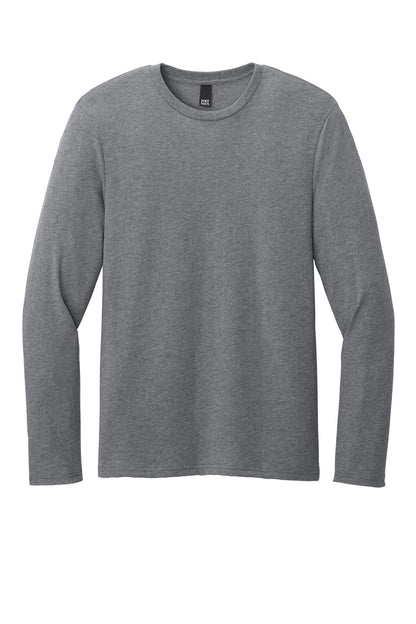 District Perfect Weight CVC Long Sleeve Tee. DT185 (Choose Your Design)
