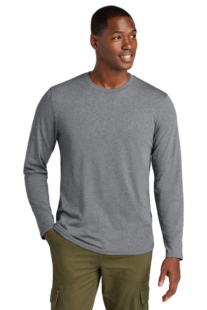 District Perfect Weight CVC Long Sleeve Tee. DT185 (Choose Your Design)