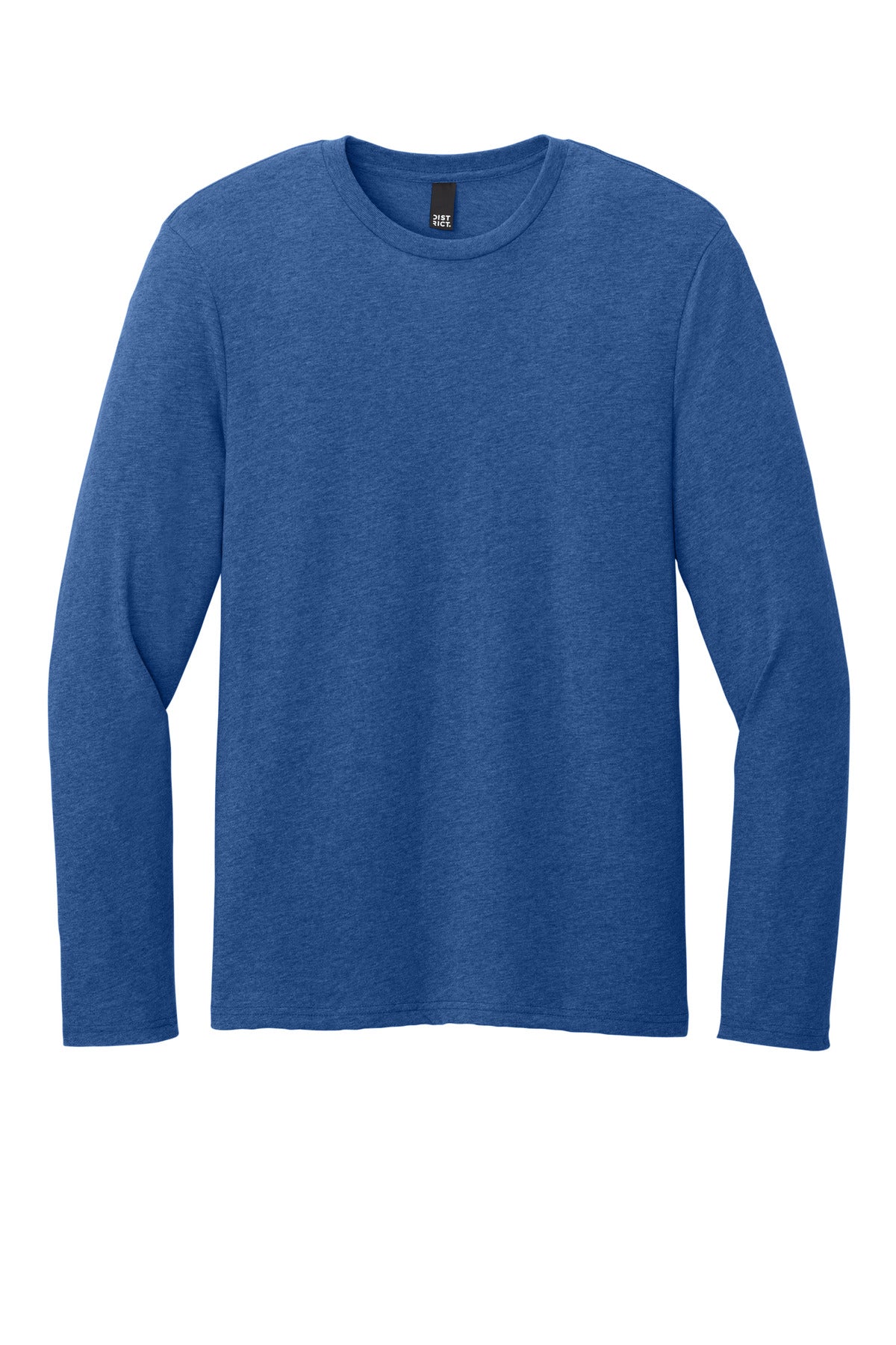 District Perfect Weight CVC Long Sleeve Tee. DT185 (Choose Your Design)