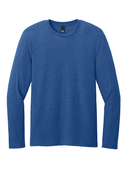 District Perfect Weight CVC Long Sleeve Tee. DT185 (Choose Your Design)