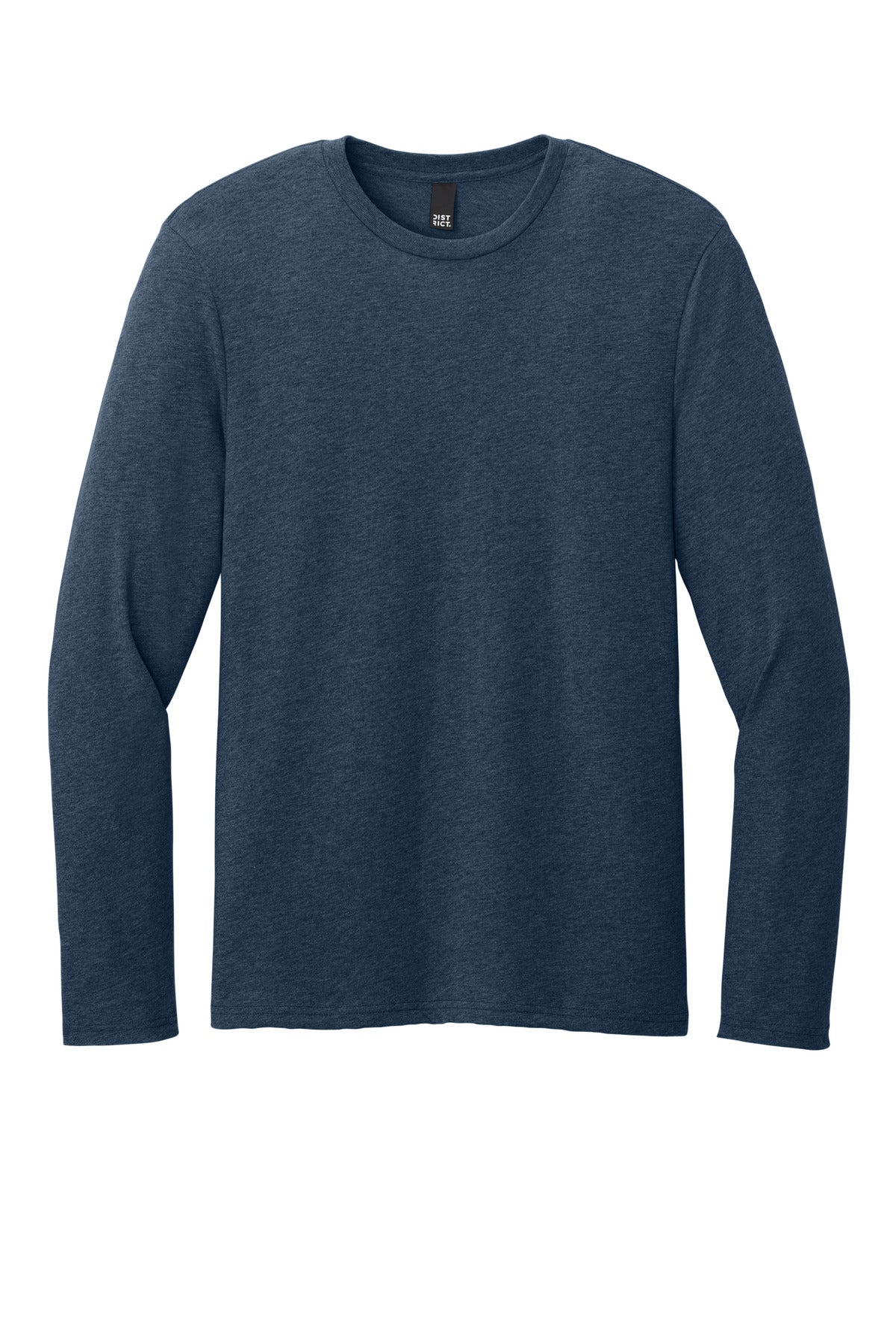 District Perfect Weight CVC Long Sleeve Tee. DT185 (Choose Your Design)