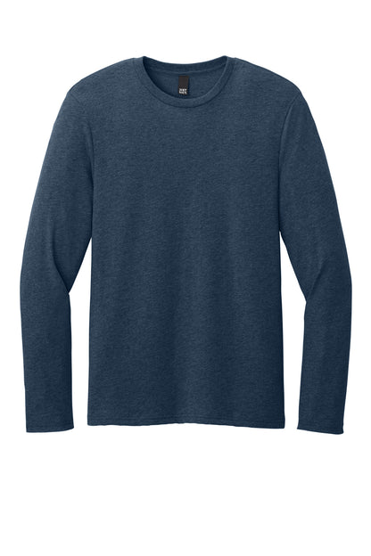 District Perfect Weight CVC Long Sleeve Tee. DT185 (Choose Your Design)