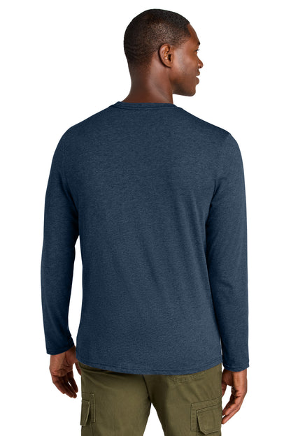 District Perfect Weight CVC Long Sleeve Tee. DT185 (Choose Your Design)