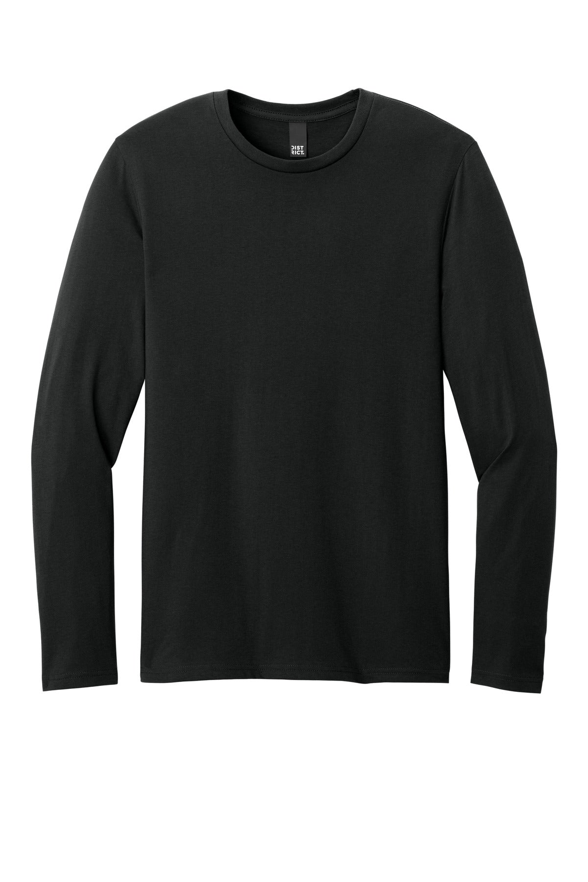 District Perfect Weight CVC Long Sleeve Tee. DT185 (Choose Your Design)