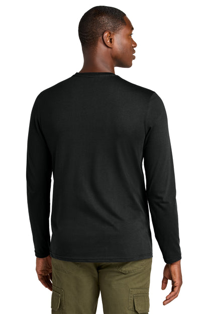 District Perfect Weight CVC Long Sleeve Tee. DT185 (Choose Your Design)