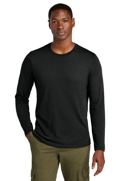 District Perfect Weight CVC Long Sleeve Tee. DT185 (Choose Your Design)