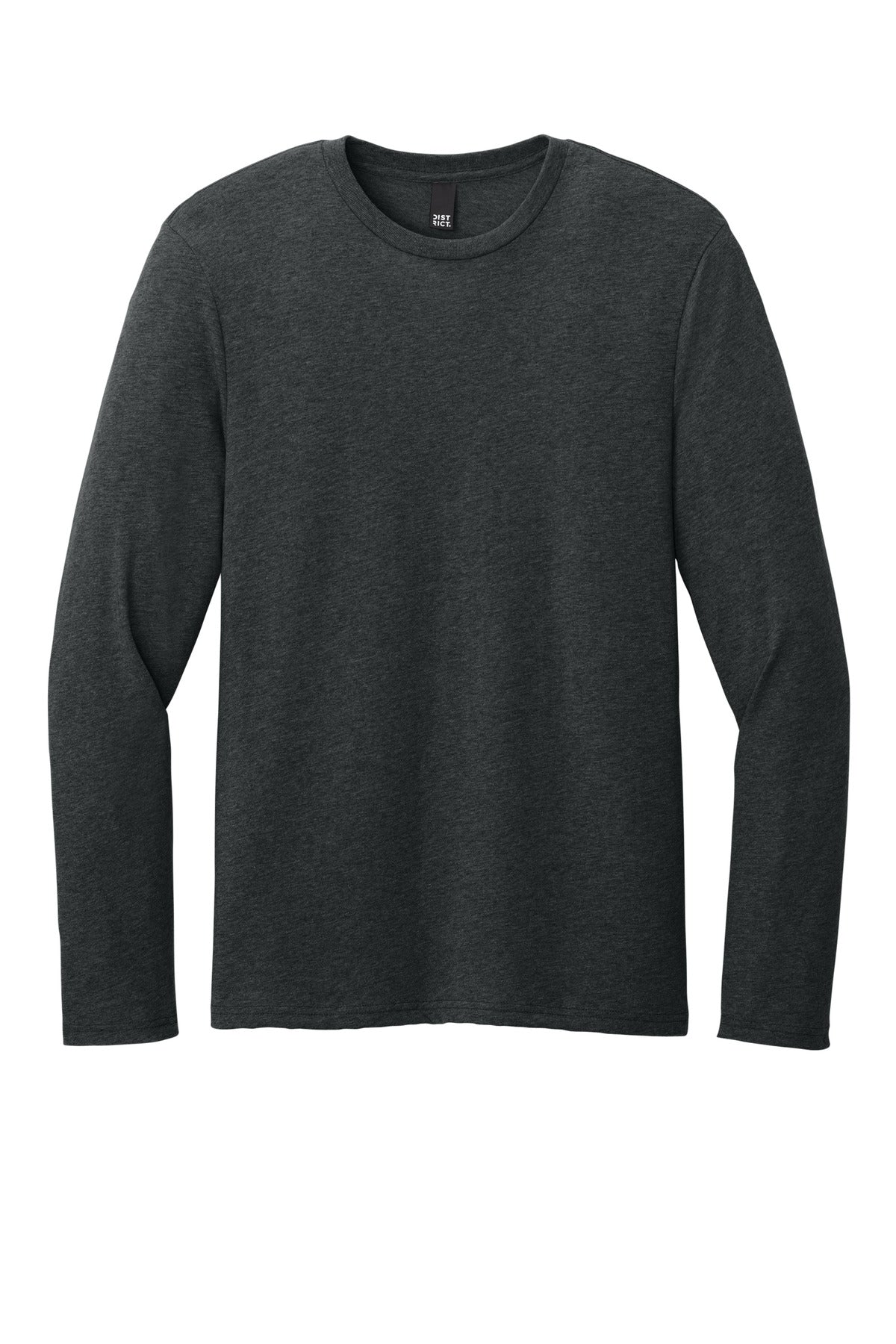 District Perfect Weight CVC Long Sleeve Tee. DT185 (Choose Your Design)