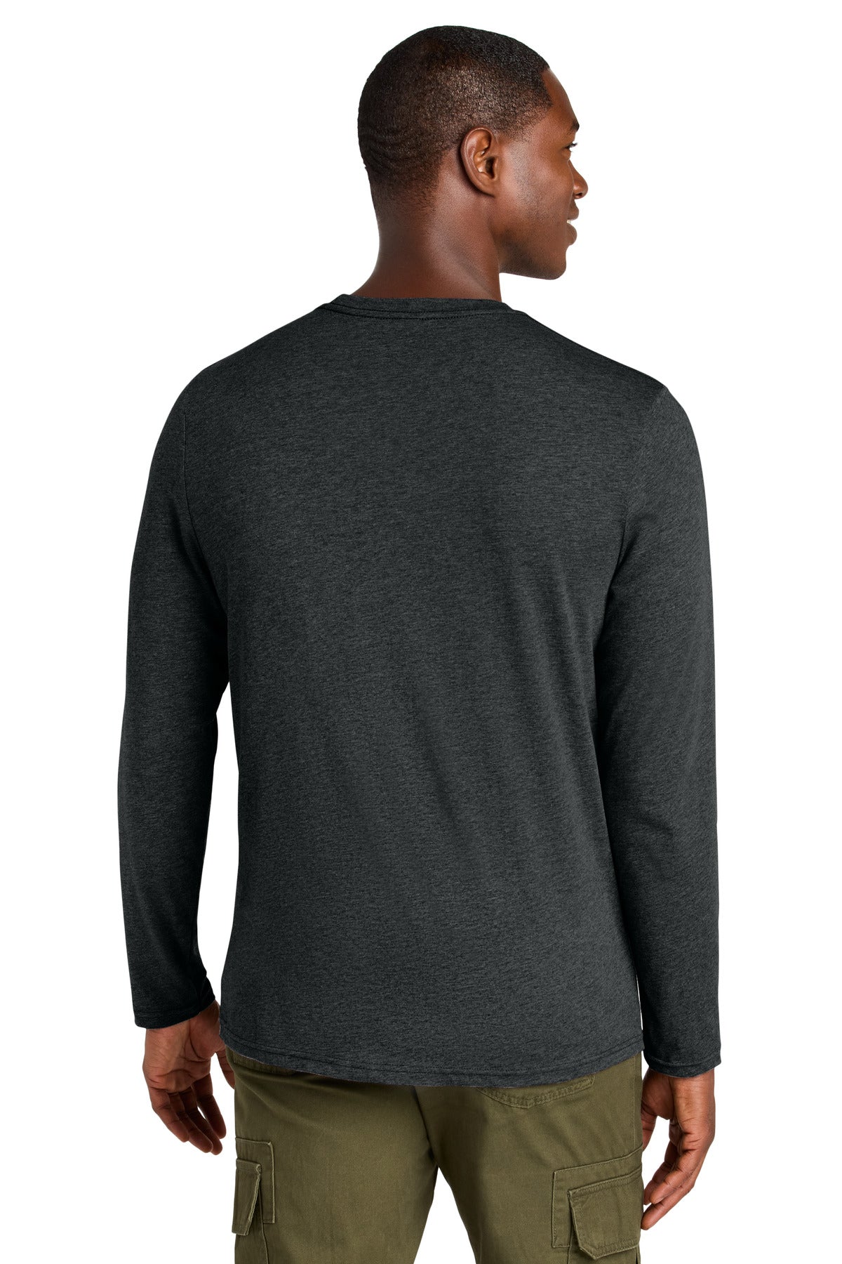 District Perfect Weight CVC Long Sleeve Tee. DT185 (Choose Your Design)