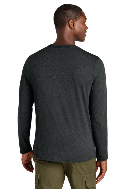 District Perfect Weight CVC Long Sleeve Tee. DT185 (Choose Your Design)