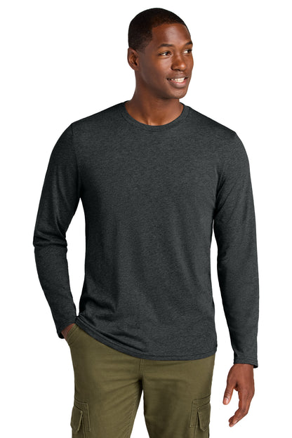 District Perfect Weight CVC Long Sleeve Tee. DT185 (Choose Your Design)