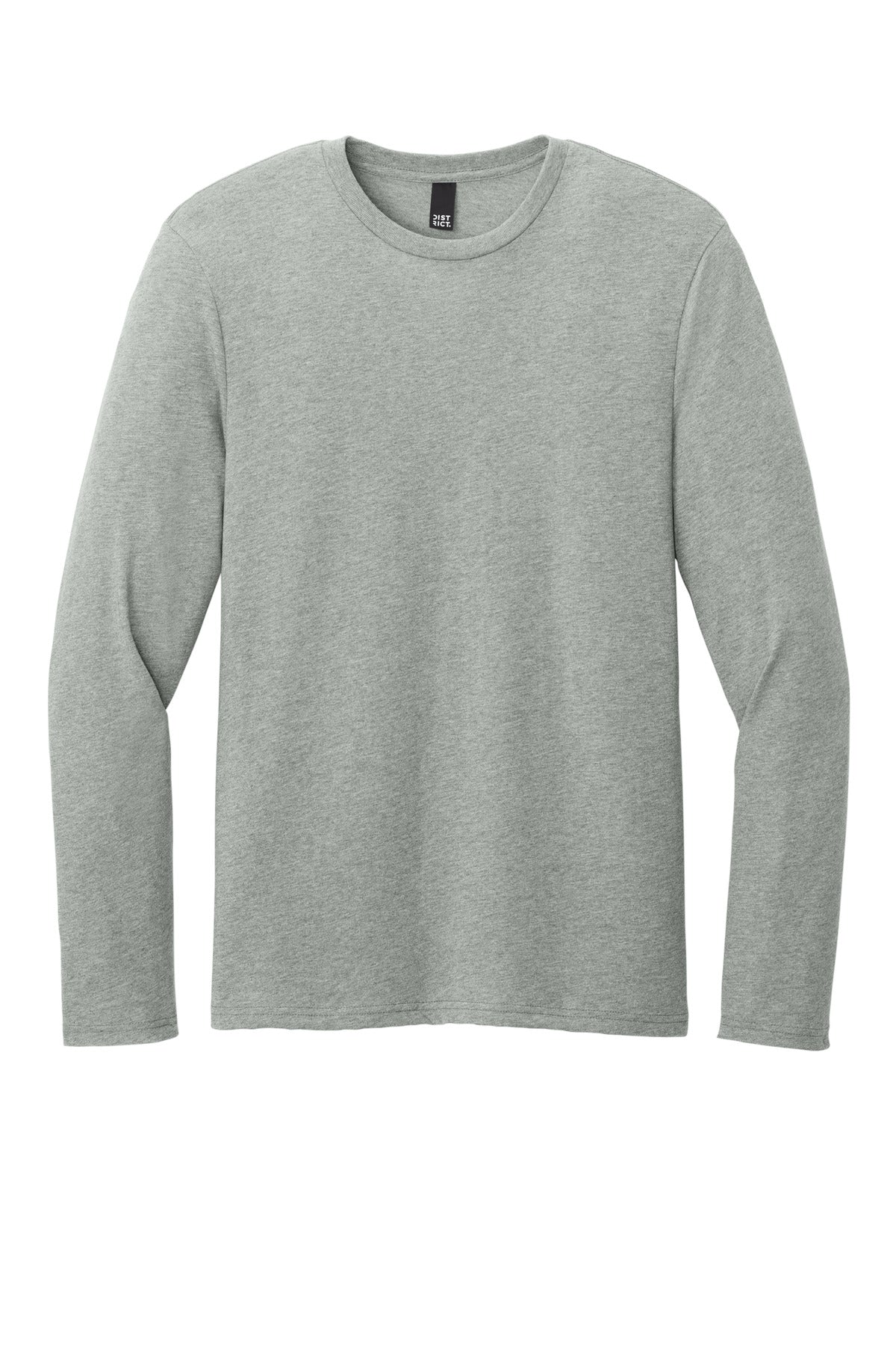 District Perfect Weight CVC Long Sleeve Tee. DT185 (Choose Your Design)