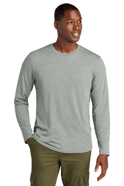 District Perfect Weight CVC Long Sleeve Tee. DT185 (Choose Your Design)