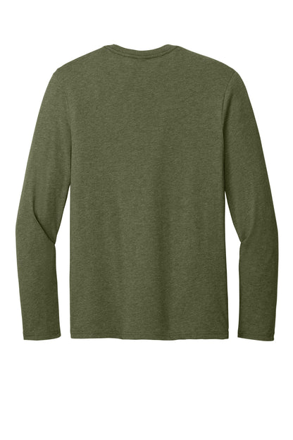 District Perfect Weight CVC Long Sleeve Tee. DT185 (Choose Your Design)