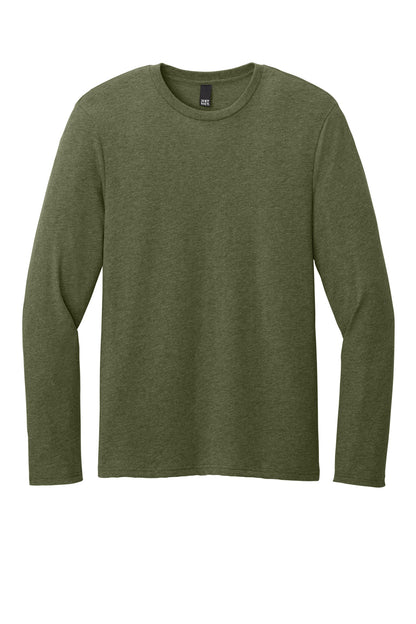 District Perfect Weight CVC Long Sleeve Tee. DT185 (Choose Your Design)