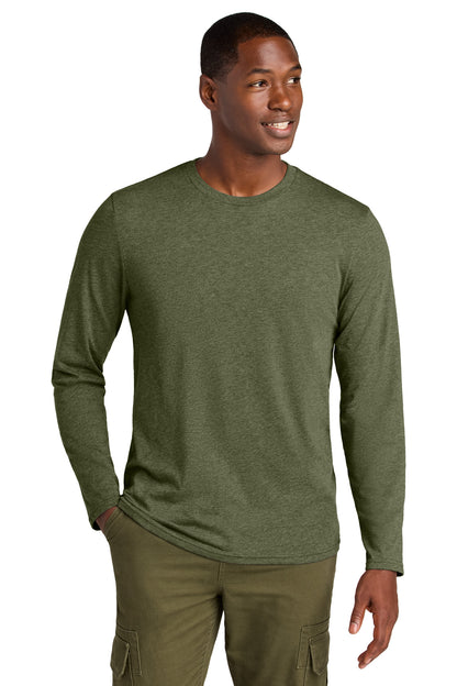 District Perfect Weight CVC Long Sleeve Tee. DT185 (Choose Your Design)