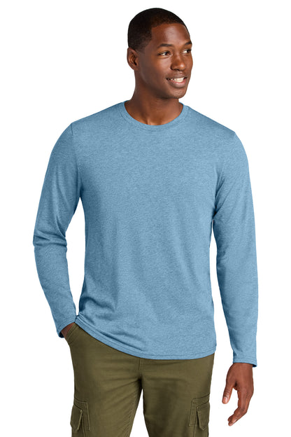 District Perfect Weight CVC Long Sleeve Tee. DT185 (Choose Your Design)