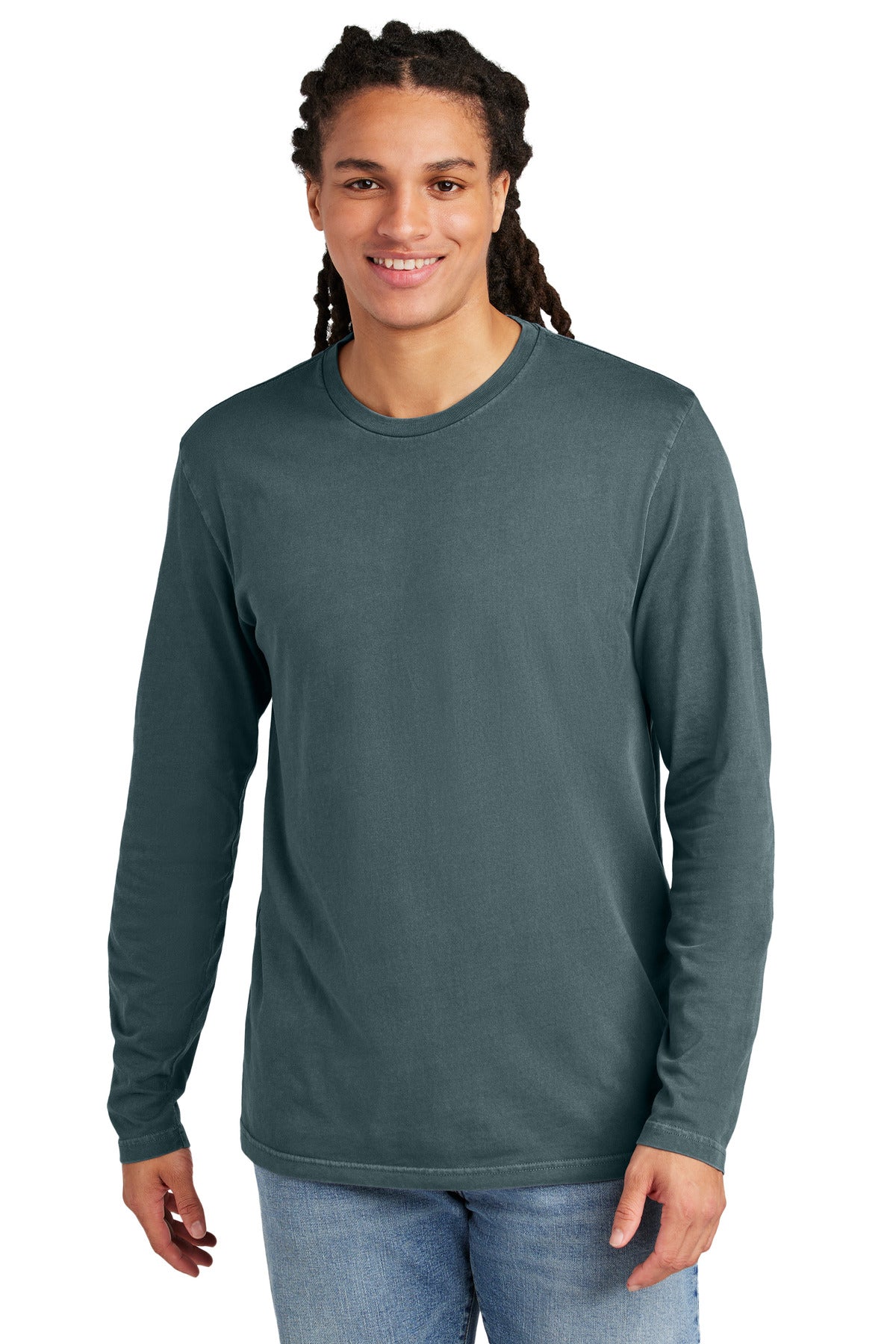 District Wash Long Sleeve Tee. DT2103 (Choose Your Design)