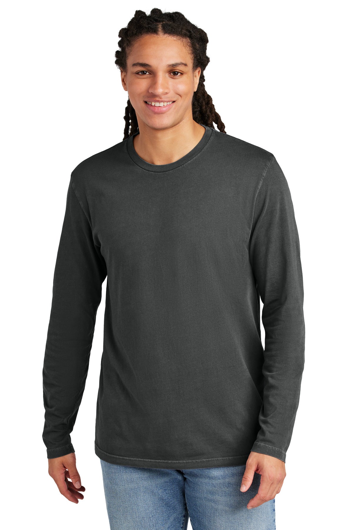 District Wash Long Sleeve Tee. DT2103 (Choose Your Design)