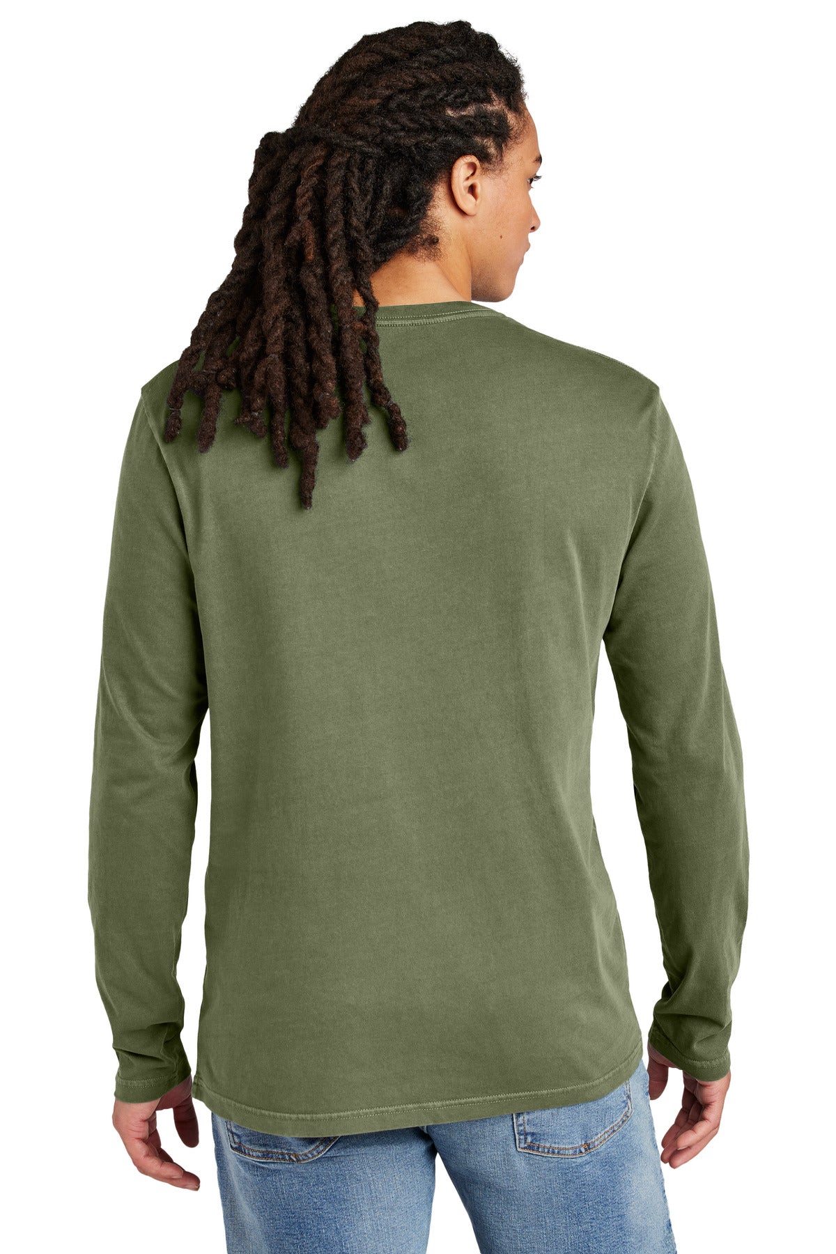 District Wash Long Sleeve Tee. DT2103 (Choose Your Design)