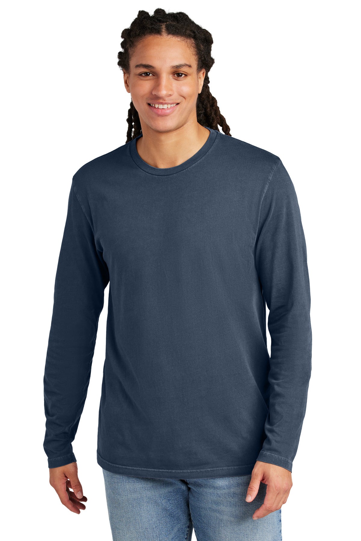 District Wash Long Sleeve Tee. DT2103 (Choose Your Design)