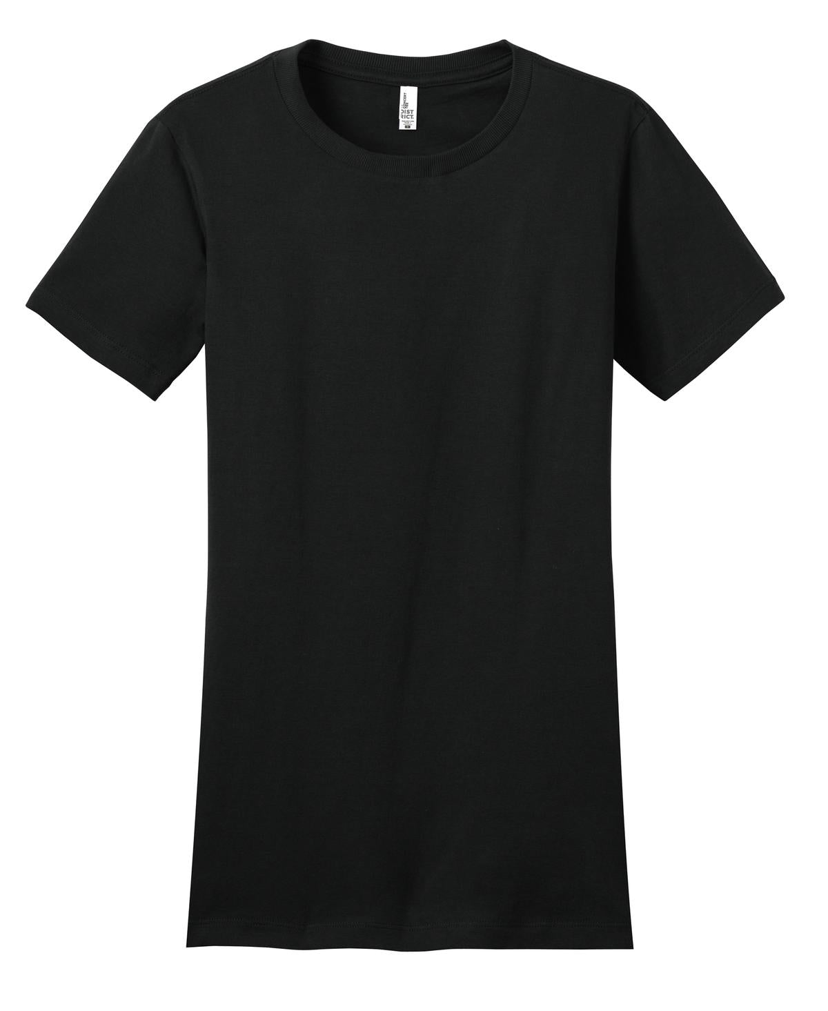 District Women's Fitted The Concert Tee. DT5001 (Choose Your Design)