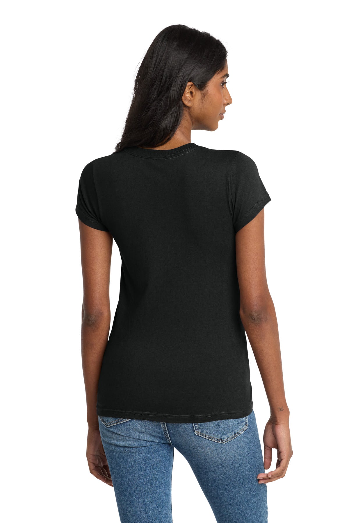 District Women's Fitted The Concert Tee. DT5001 (Choose Your Design)
