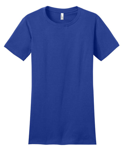 District Women's Fitted The Concert Tee. DT5001 (Choose Your Design)