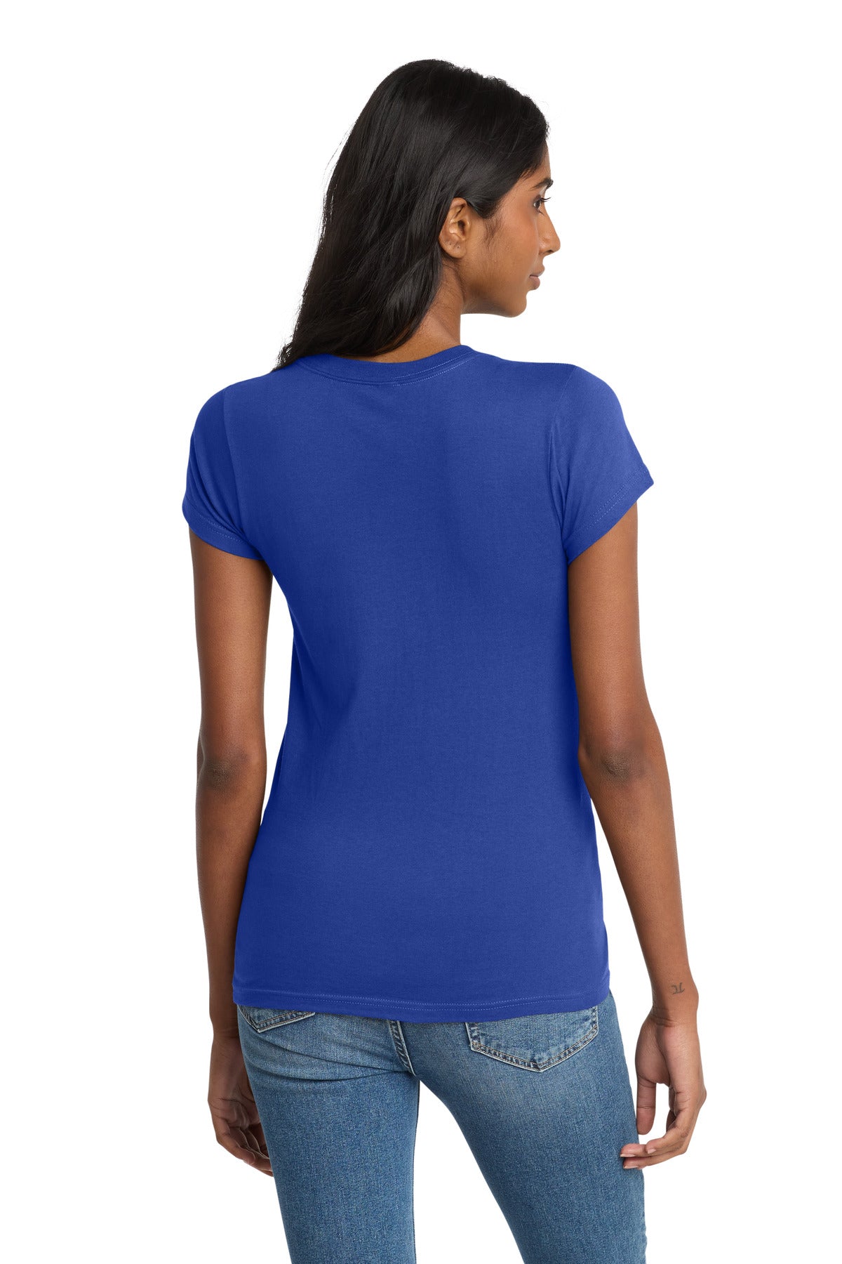 District Women's Fitted The Concert Tee. DT5001 (Choose Your Design)