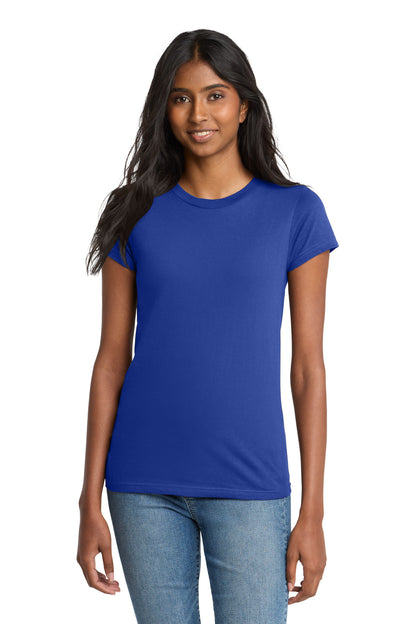 District Women's Fitted The Concert Tee. DT5001 (Choose Your Design)
