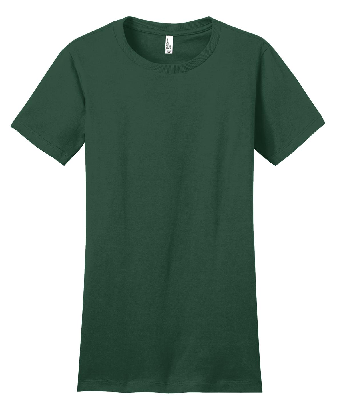 District Women's Fitted The Concert Tee. DT5001 (Choose Your Design)