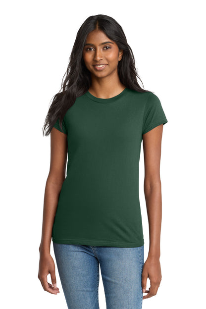 District Women's Fitted The Concert Tee. DT5001 (Choose Your Design)