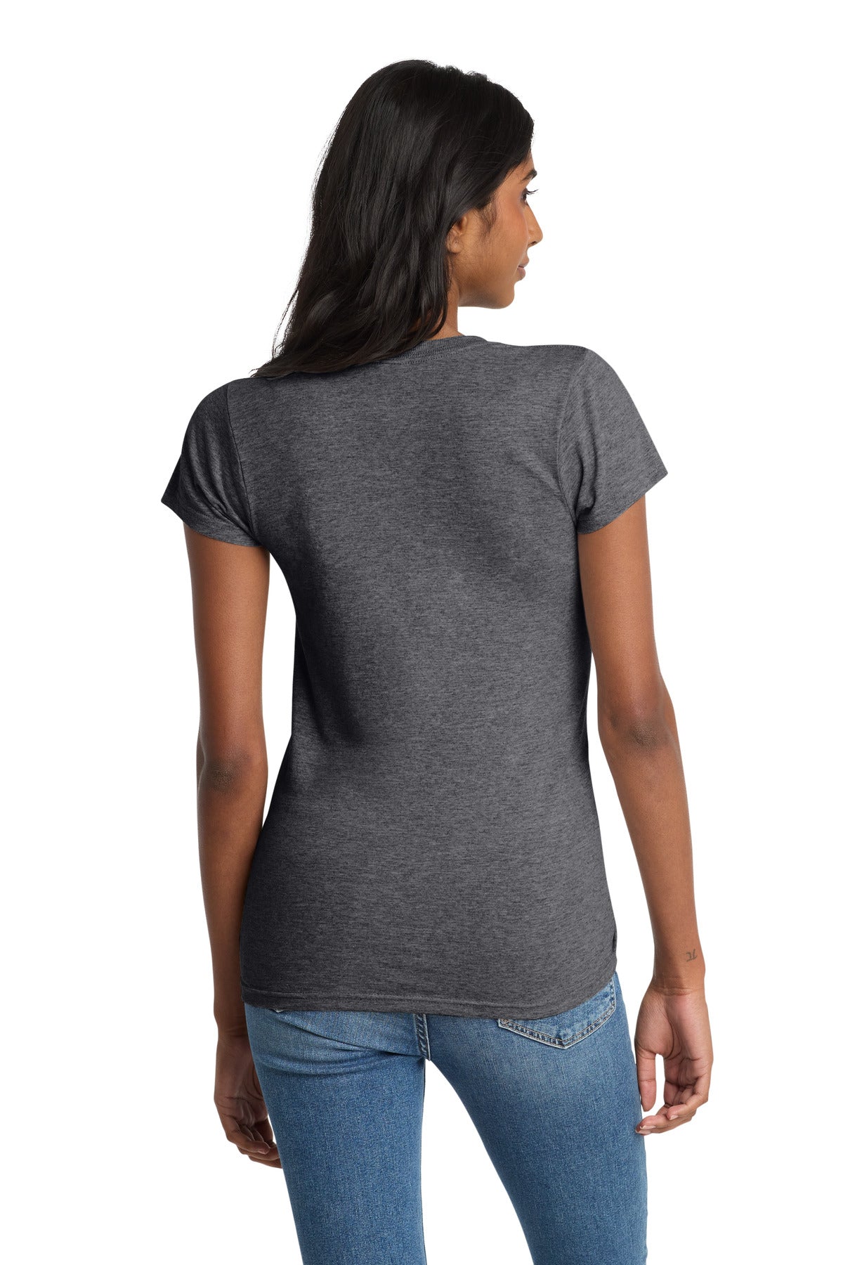 District Women's Fitted The Concert Tee. DT5001 (Choose Your Design)