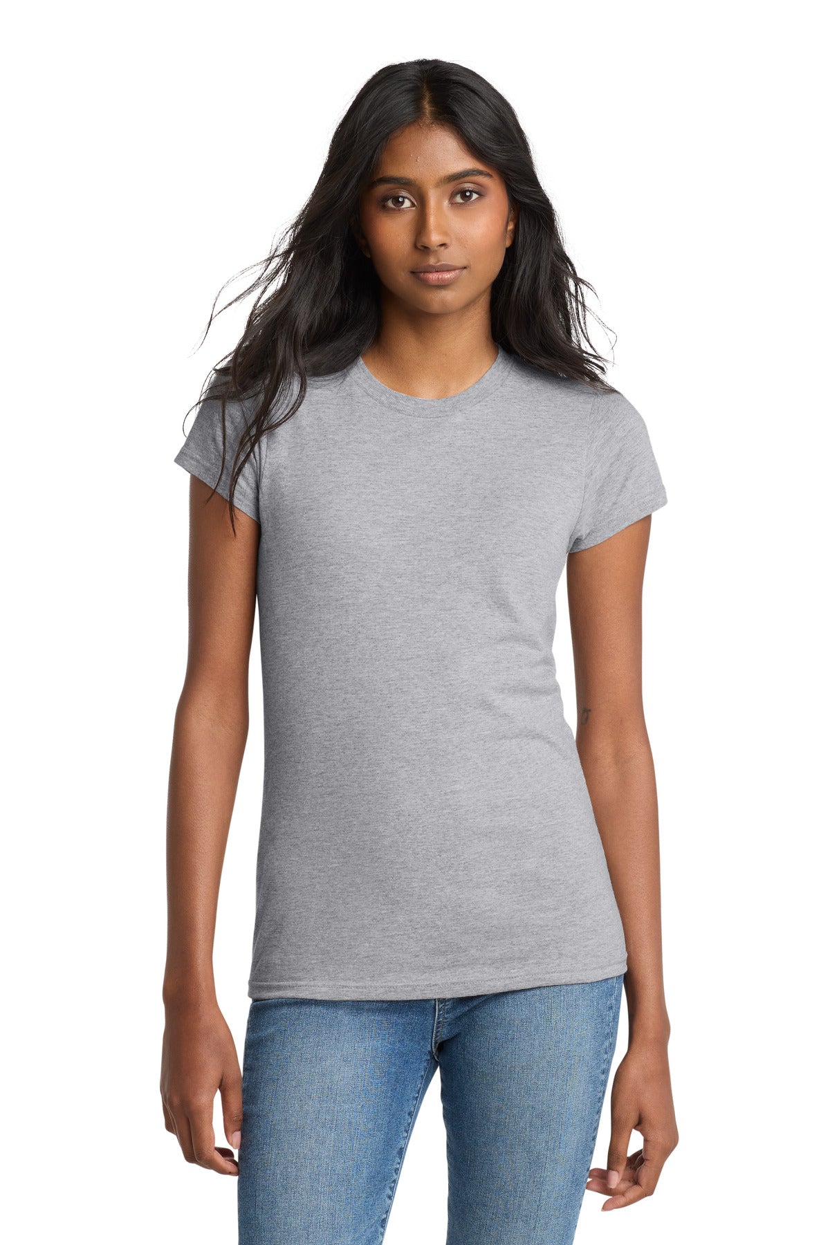 District Women's Fitted The Concert Tee. DT5001 (Choose Your Design)