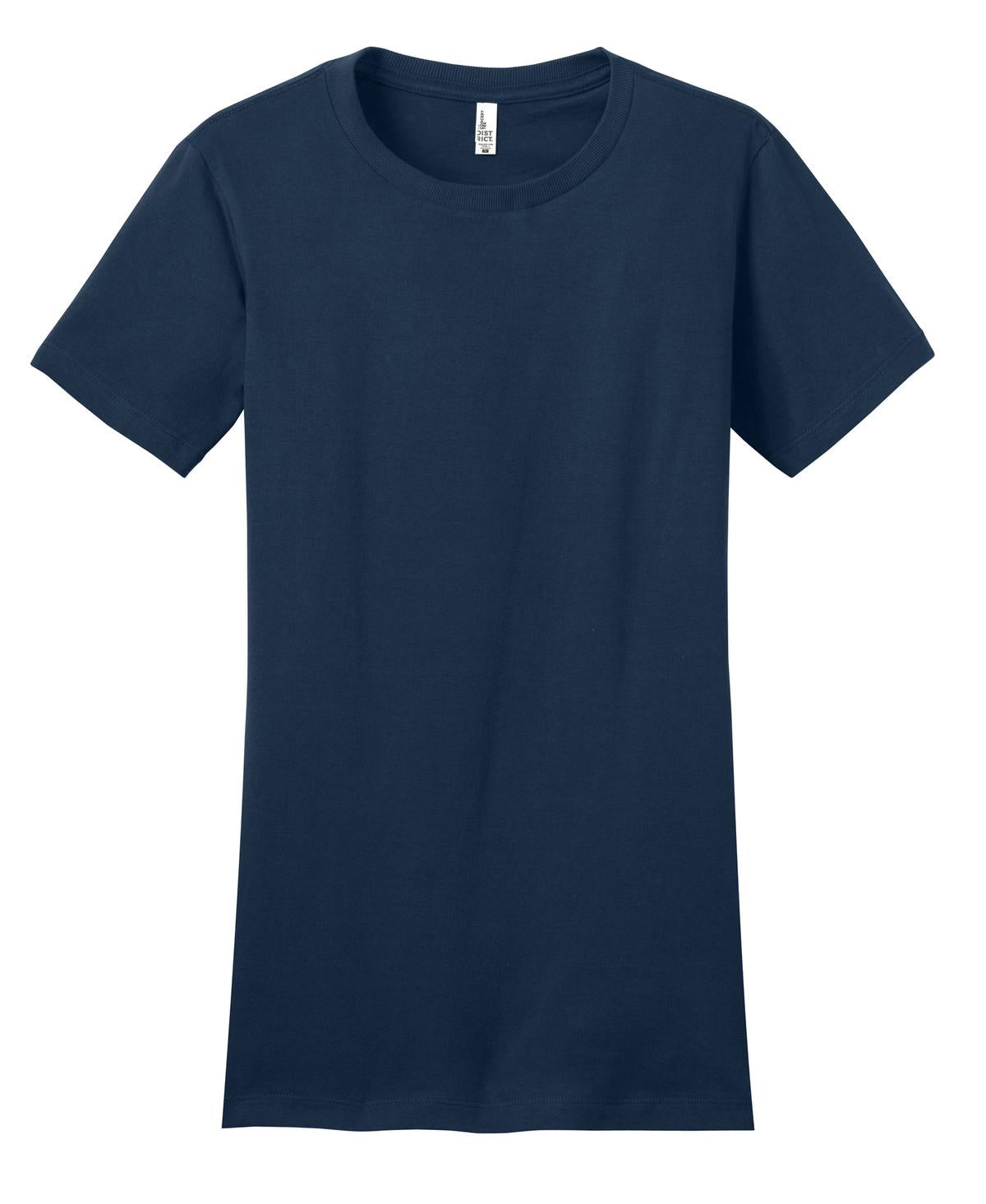 District Women's Fitted The Concert Tee. DT5001 (Choose Your Design)
