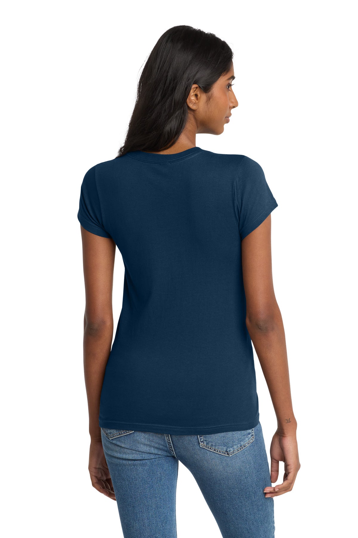 District Women's Fitted The Concert Tee. DT5001 (Choose Your Design)