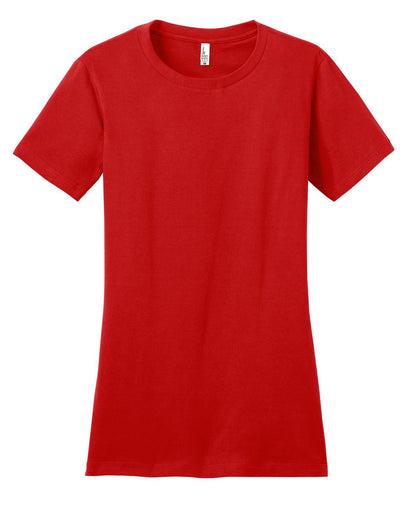 District Women's Fitted The Concert Tee. DT5001 (Choose Your Design)