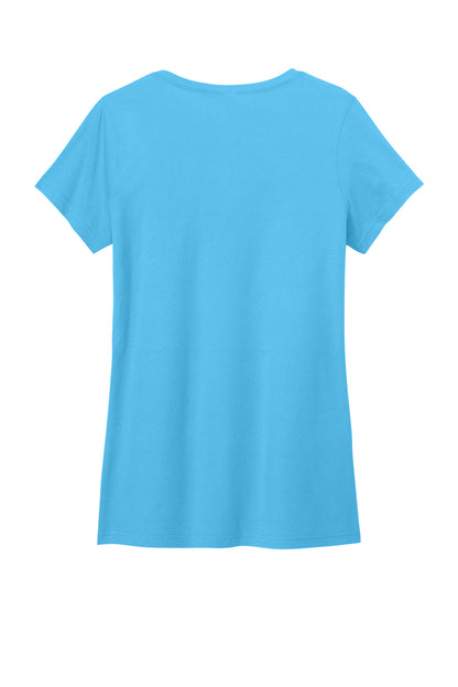 District Women's The Concert Tee V-Neck. DT5002 (Choose Your Design)