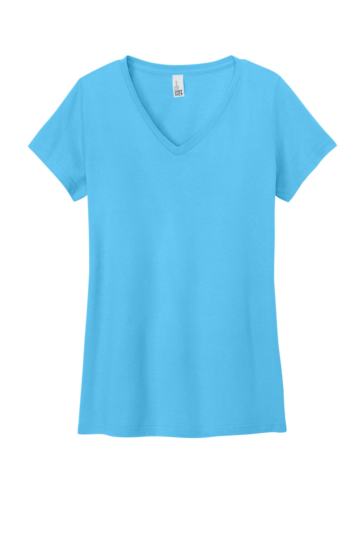 District Women's The Concert Tee V-Neck. DT5002 (Choose Your Design)